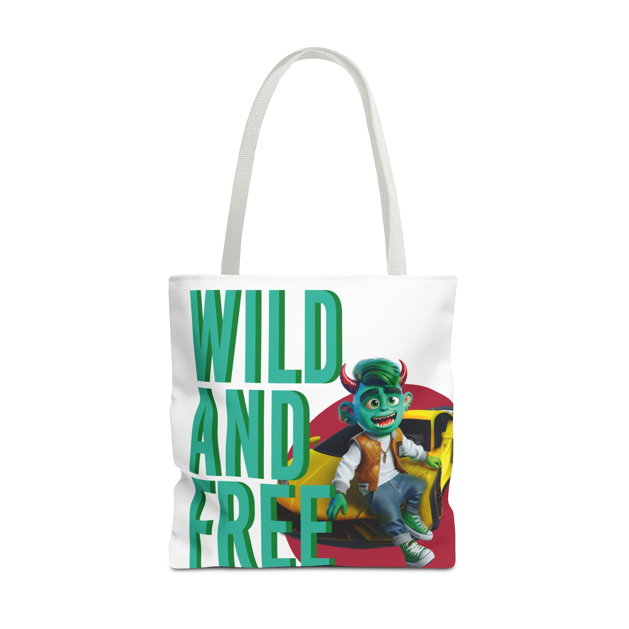 Image of Stylish All-Over Print Tote Bag – Durable & Functional